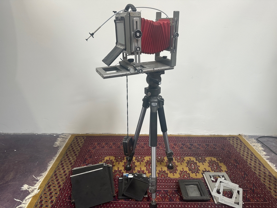 Just Added - Vintage Burke & James View Camera With Tripod, Accessories & Light Meter