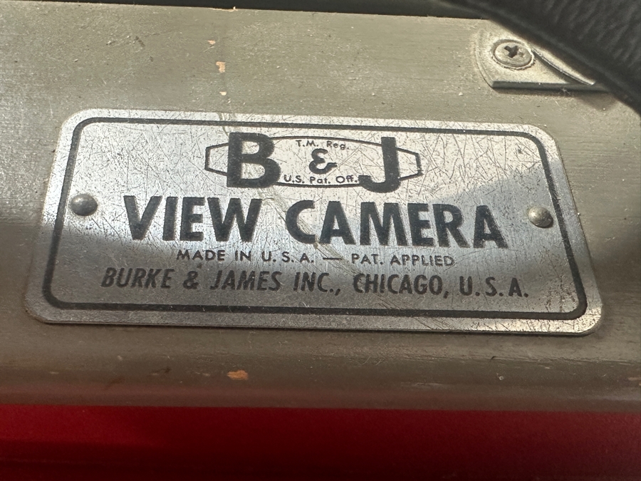 Just Added - Vintage Burke & James View Camera With Tripod, Accessories & Light Meter [Photo 6]