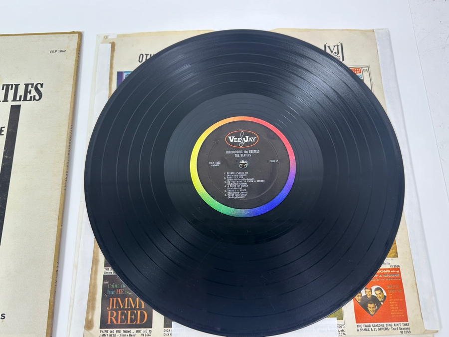 Just Added - Introducing... The Beatles Vee-Jay Vinyl Record Album LP 1062 [Photo 6]