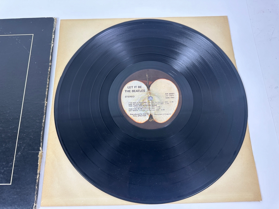 Just Added - Let It Be - The Beatles Vinyl Record Album AR 34001 [Photo 8]