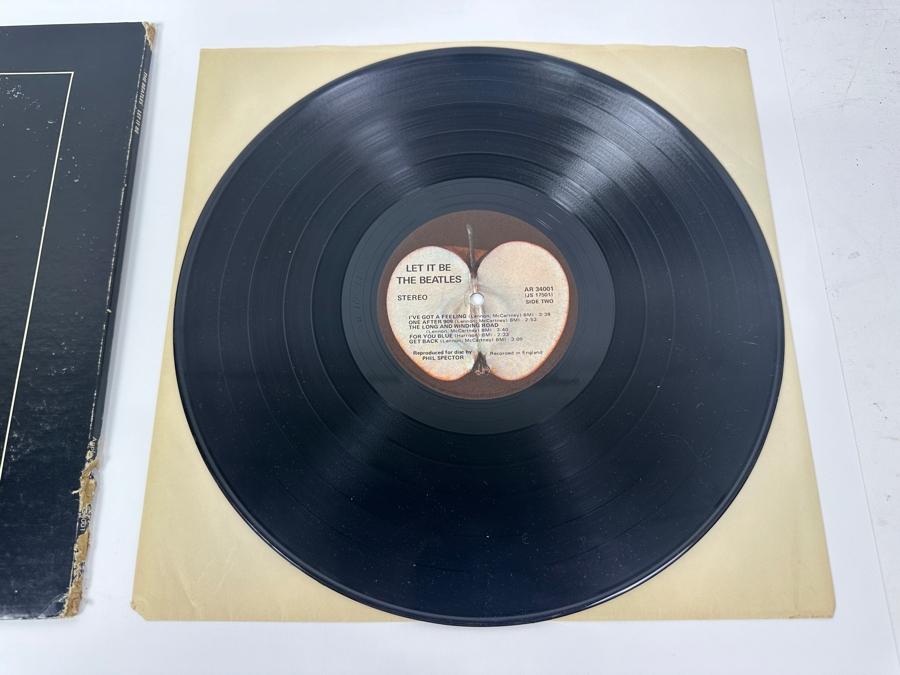 Just Added - Let It Be - The Beatles Vinyl Record Album AR 34001 [Photo 8]