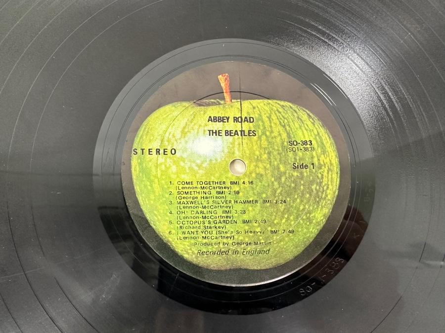 Just Added - Abbey Road - The Beatles Vinyl Record Album SO-383 [Photo 5]