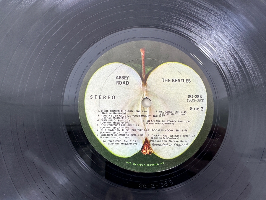 Just Added - Abbey Road - The Beatles Vinyl Record Album SO-383 [Photo 7]