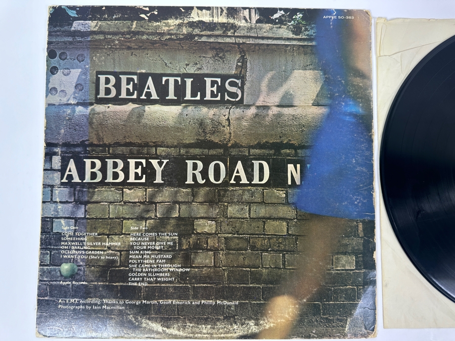 Just Added - Abbey Road - The Beatles Vinyl Record Album SO-383 [Photo 3]