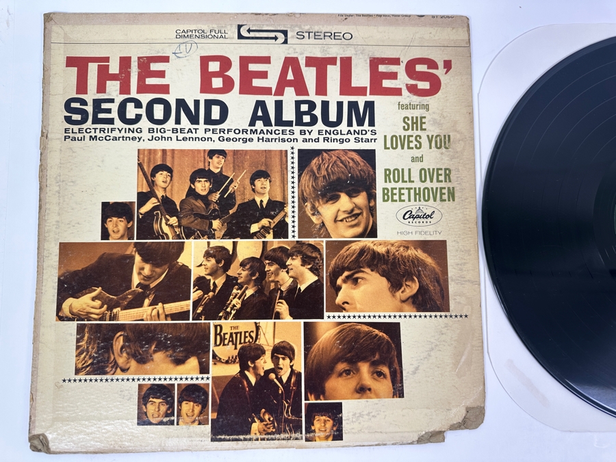 Just Added - The Beatles' Second Album - The Beatles Vinyl Record Album ST-2080 [Photo 2]