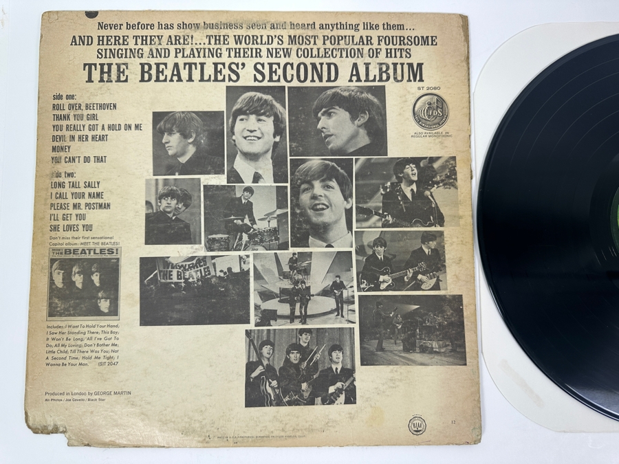 Just Added - The Beatles' Second Album - The Beatles Vinyl Record Album ST-2080 [Photo 3]