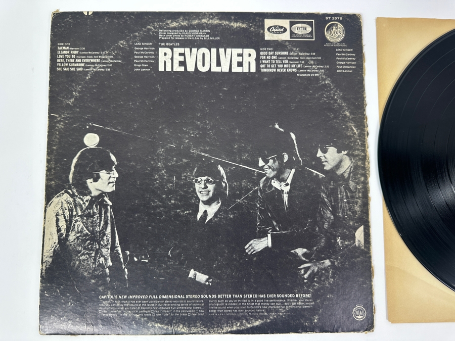Just Added - Revolver - The Beatles Vinyl Record Album ST-2576 [Photo 3]