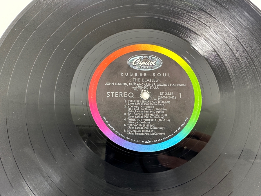 Just Added - Rubber Soul - The Beatles Vinyl Record Album ST-2442 [Photo 5]