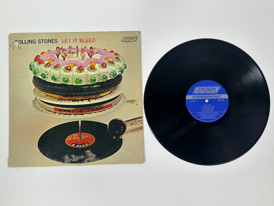 Just Added - Let It Bleed - The Rolling Stones Vinyl Record Album NPS-4