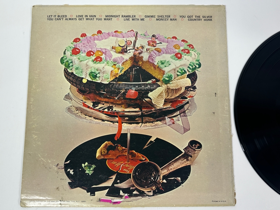 Just Added - Let It Bleed - The Rolling Stones Vinyl Record Album NPS-4 [Photo 3]