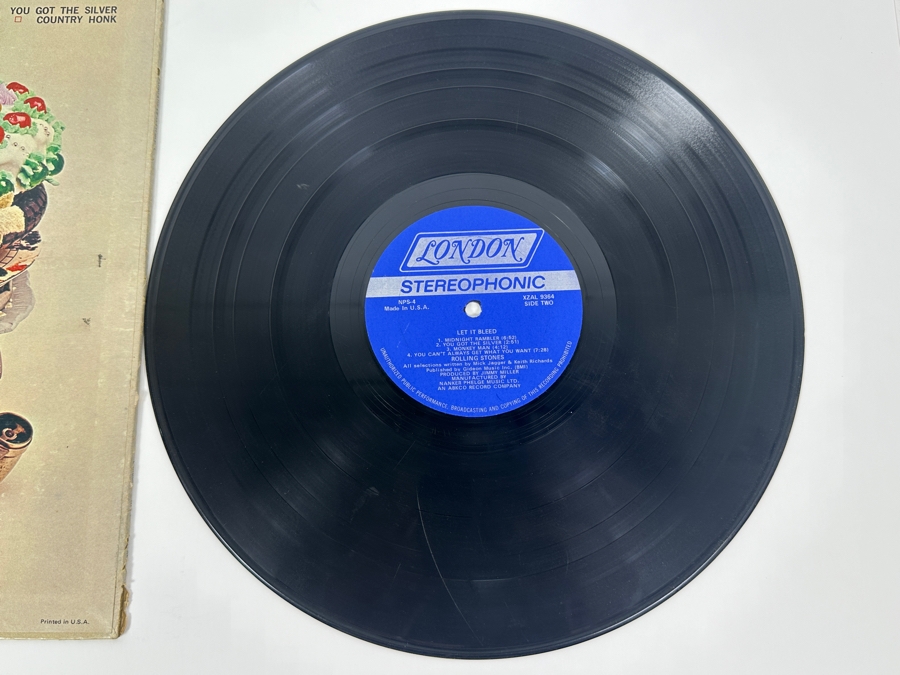 Just Added - Let It Bleed - The Rolling Stones Vinyl Record Album NPS-4 [Photo 6]