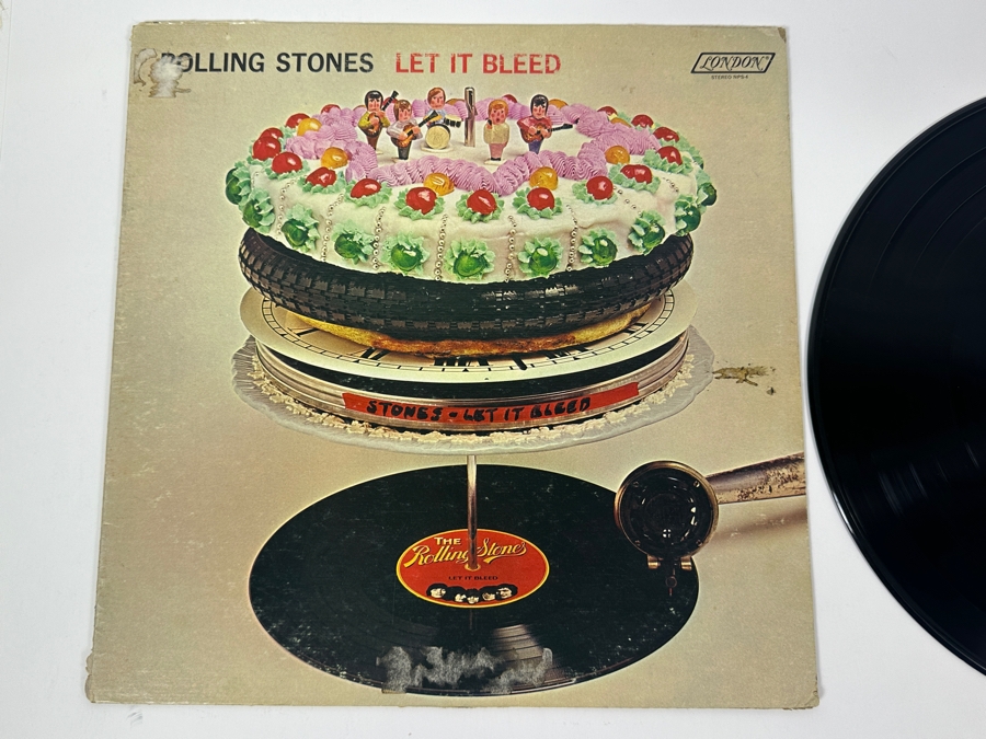 Just Added - Let It Bleed - The Rolling Stones Vinyl Record Album NPS-4 [Photo 2]