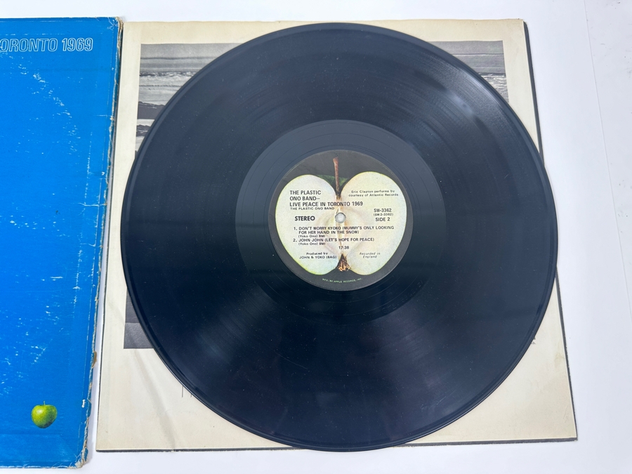 Just Added - The Plastic Ono Band - Live Peace In Toronto 1969 Vinyl Record Album SW-3362 [Photo 6]