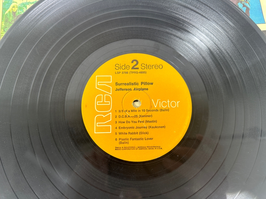 Just Added - Surrealistic Pillow - Jefferson Airplane Vinyl Record Album LSP-3766 [Photo 7]