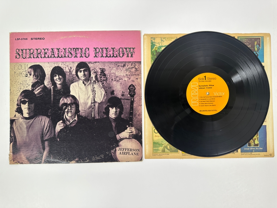 Just Added - Surrealistic Pillow - Jefferson Airplane Vinyl Record Album LSP-3766