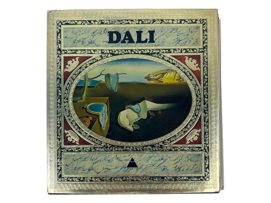 Just Added - Vintage 1968 First Edition Hardcover Book Dali By Salvador Dali Copyright 1968 In France By Draeger, Imprimeurs, Paris Harry N. Abrams - Note That Some Pages Are Loose From The Binding