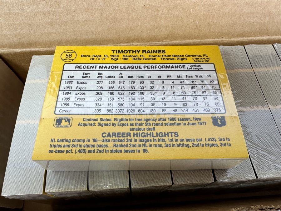Factory Sealed 1987 Donruss MLB Baseball Cards [Photo 4]
