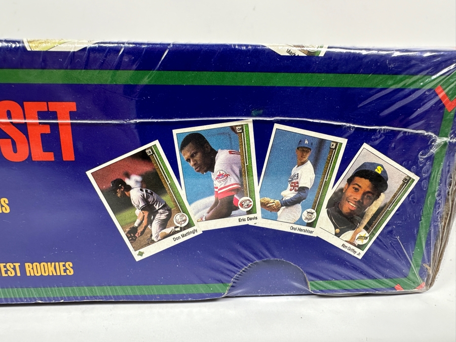 Factory Sealed 1989 Upper Deck MLB Baseball Cards Premier Edition Complete Set Including Rookie Cards From Ken Griffey Jr., Gary Sheffield, John Smoltz, Randy Johnson & More [Photo 3]