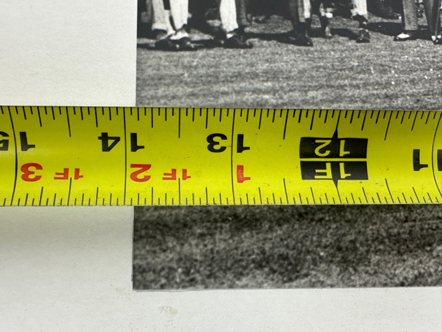 Frank Christian Photograph From The Original Negative Of The 1935 Great Foursome At Augusta: Bobby Jones, Walter Hagen, Tommy Armour & Gene Sarazen Golfing Photo 14 X 11 Framed 20.5 X 17 [Photo 7]