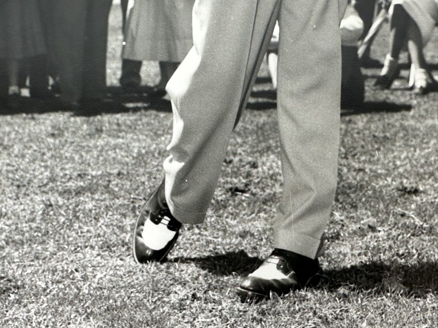 Frank Christian Photograph From The Original Negative Of Byron Nelson At Augusta In 1942 8' X 10' Framed 11.5' X 15' [Photo 5]