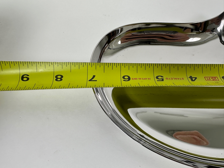 Georg Jensen Denmark Bloom Tray and Bowl 7'W and 6'W [Photo 9]