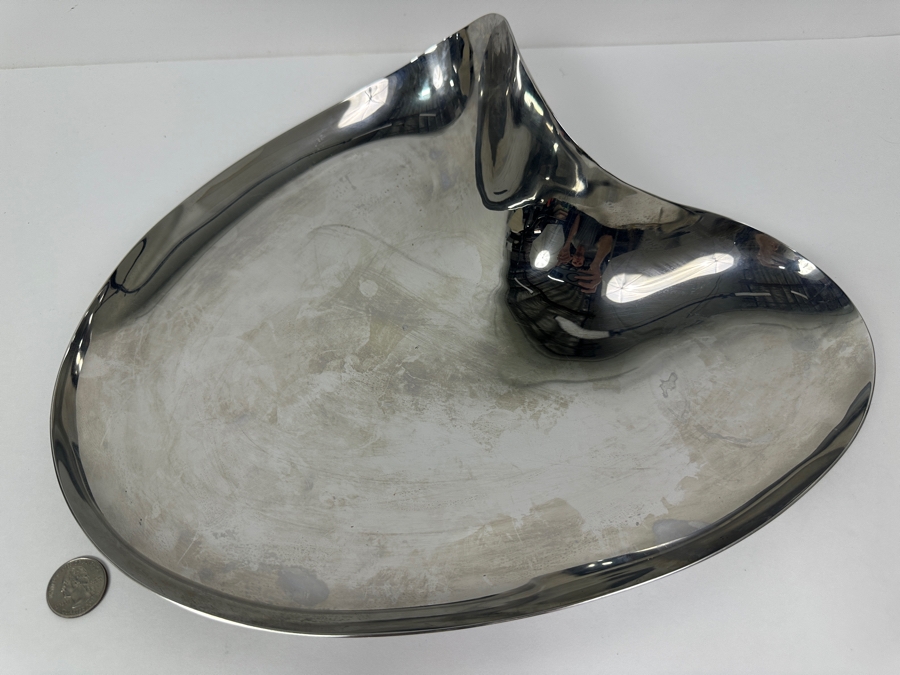 Georg Jensen Denmark Tray 14'W x 12'D x 3.5'H [Photo 3]