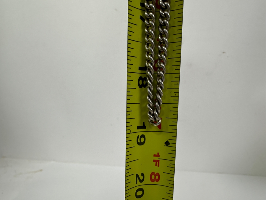 Sterling Silver Rope 38' Chain Necklace 54g [Photo 7]