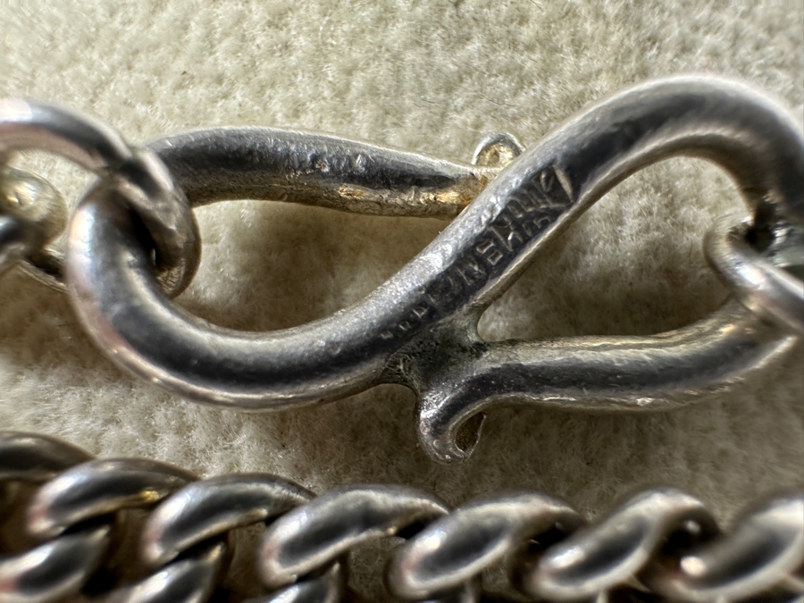 Sterling Silver Rope 38' Chain Necklace 54g [Photo 6]