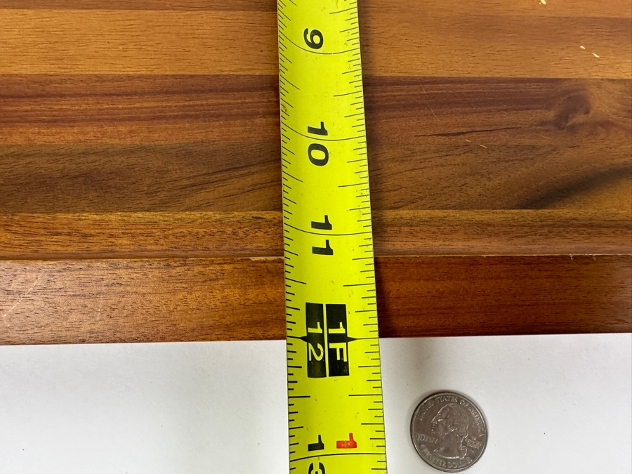 Will Oltman Nambé Wood and Metal Tray/Platter 30'W x 12'D [Photo 11]