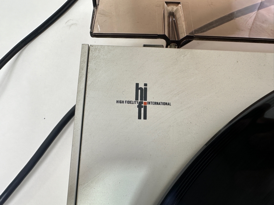 Just Added - Philips DC Servo Belt-Drive Record Player Model Electronic 312 With Audio-Technica Cartridge Needle Made In Holland Tested Working [Photo 8]