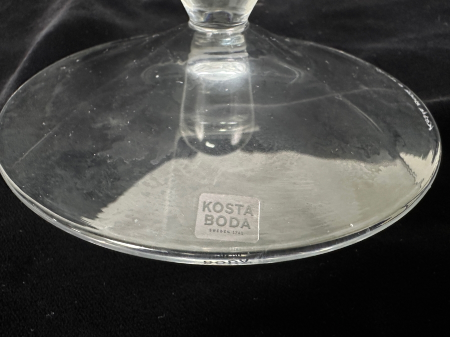 Kosta Boda Pedestal Cake Stand 13.5'W x 3.25H [Photo 4]