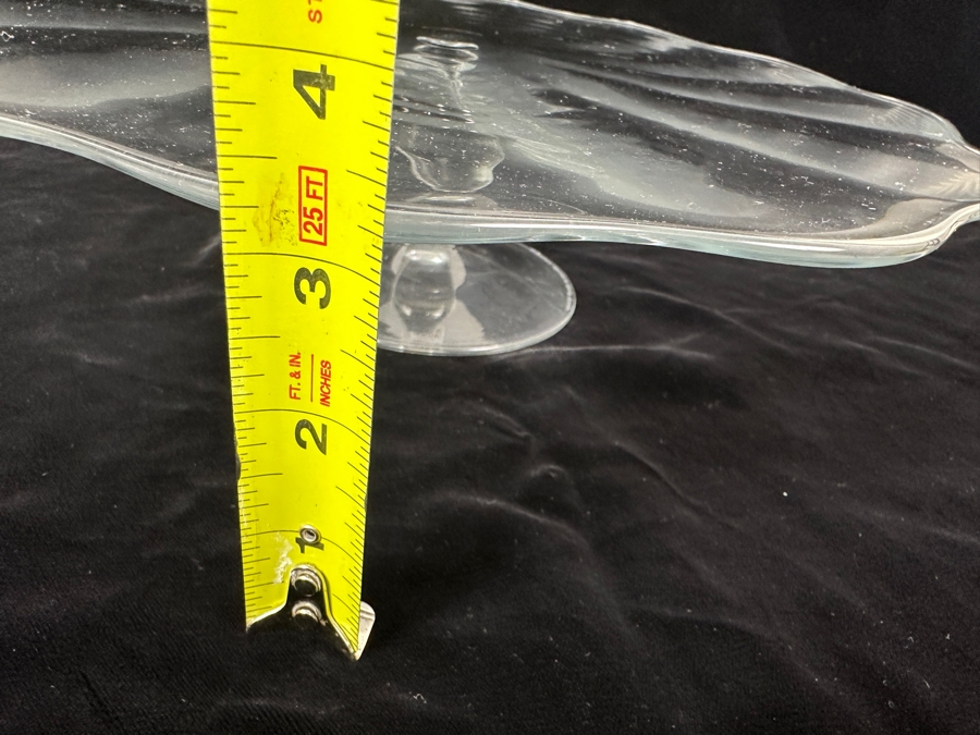 Kosta Boda Pedestal Cake Stand 13.5'W x 3.25H [Photo 7]