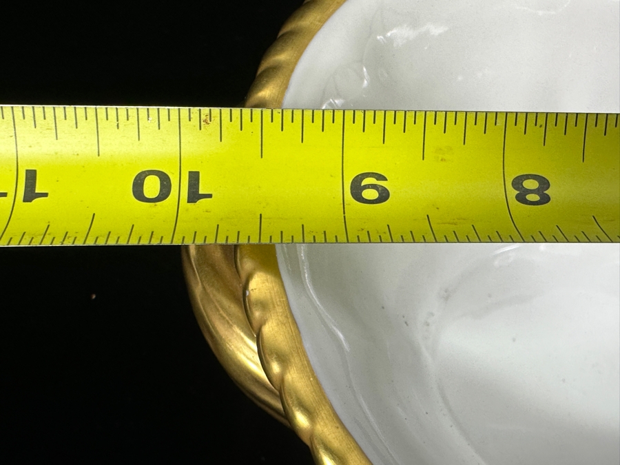 Vista Alegre Portugese Porcelain Bowl 10'w x 7.5'D x 4.25'H [Photo 6]