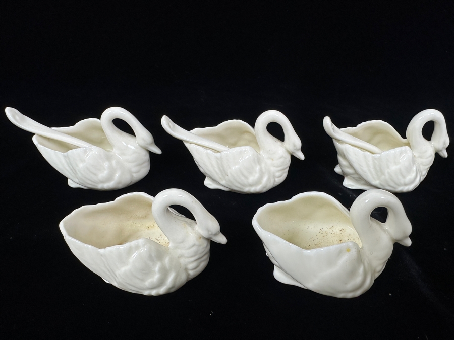 Set of (5) Lenox Swan Salt Cellars [Photo 4]
