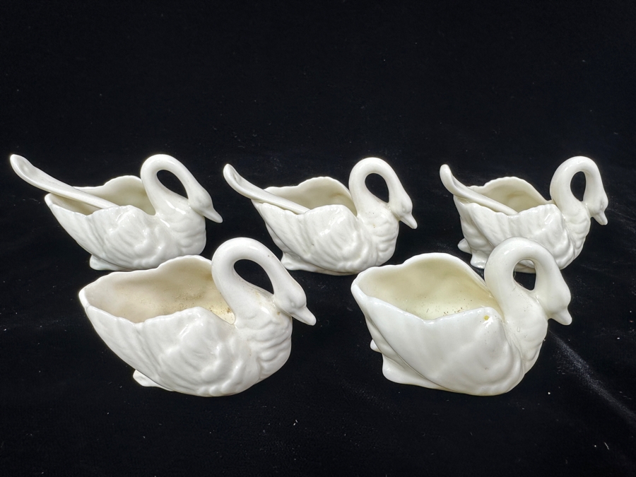 Set of (5) Lenox Swan Salt Cellars [Photo 2]