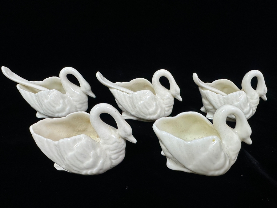 Set of (5) Lenox Swan Salt Cellars [Photo 3]