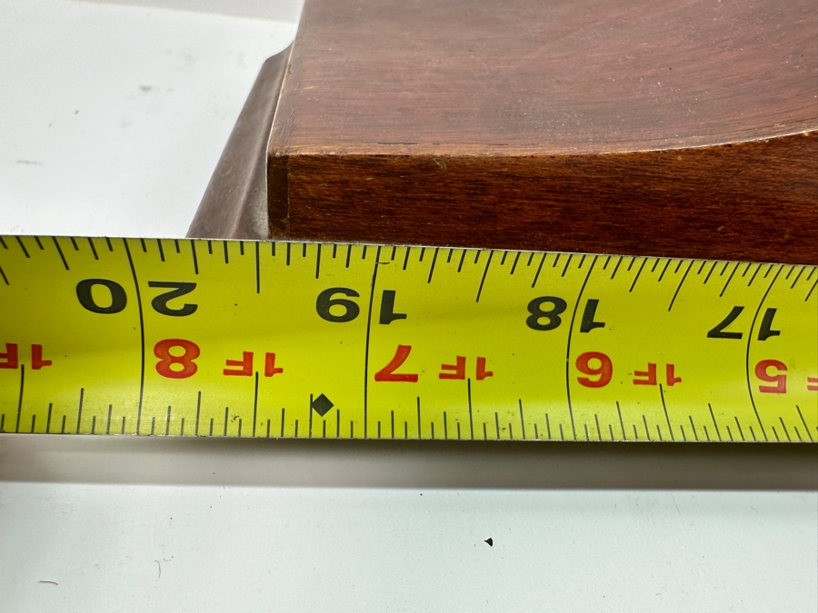 Vintage Seth Thomas Westminister Chime Mantle Clock Working with Key 20'W x 6'D x 9.5'H [Photo 12]