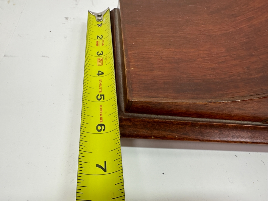 Vintage Seth Thomas Westminister Chime Mantle Clock Working with Key 20'W x 6'D x 9.5'H [Photo 13]