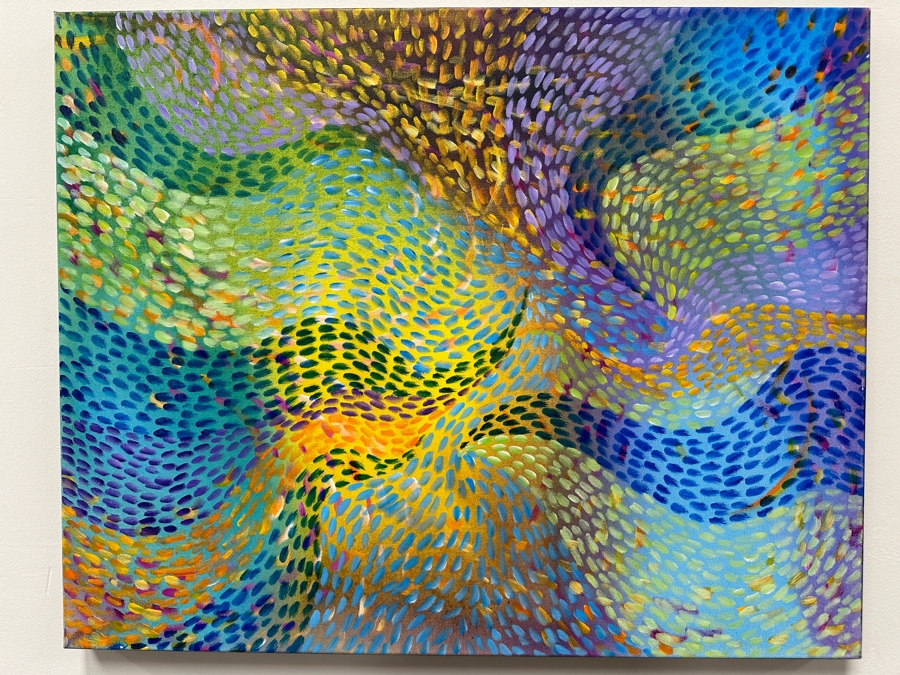 Gerrit Greve (1948-2024, Cardiff by the Sea, CA) Original Acrylic Painting On Canvas 2020 Signed Verso 30' X 24' Estimate $720 - $900 [Photo 2]