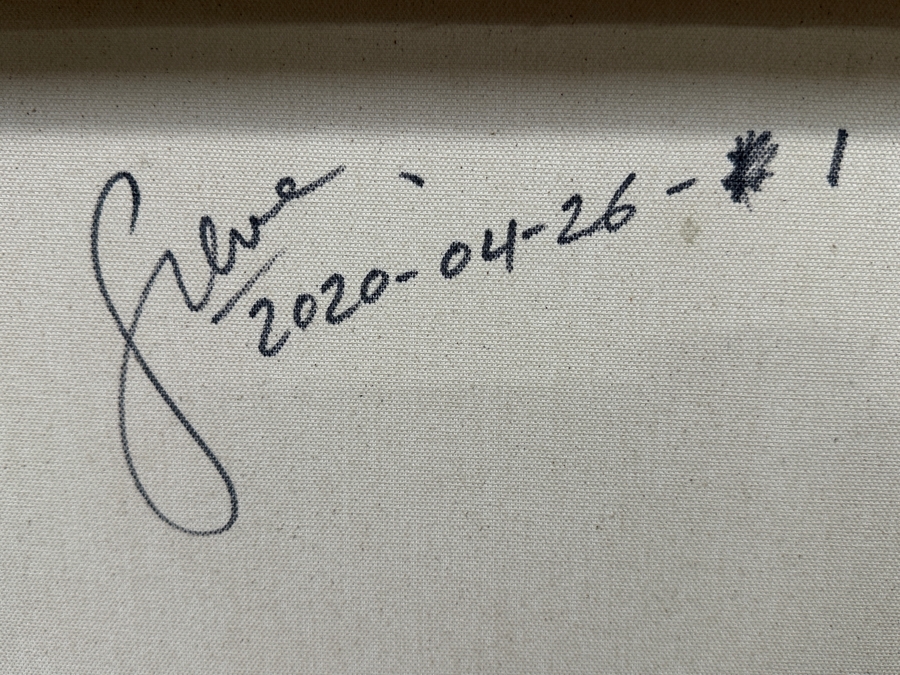 Gerrit Greve (1948-2024, Cardiff by the Sea, CA) Original Acrylic Painting On Canvas 2020 Signed Verso 30' X 24' Estimate $720 - $900 [Photo 6]