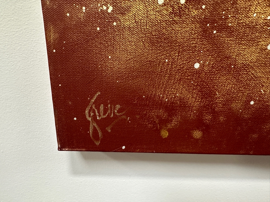 Gerrit Greve (1948-2024, Cardiff by the Sea, CA) Original Acrylic Painting On Canvas Titled 'Journey 433' 2022 Signed Lower Left And Verso 40' X 30' Estimate $1,200 - $1,500 [Photo 3]