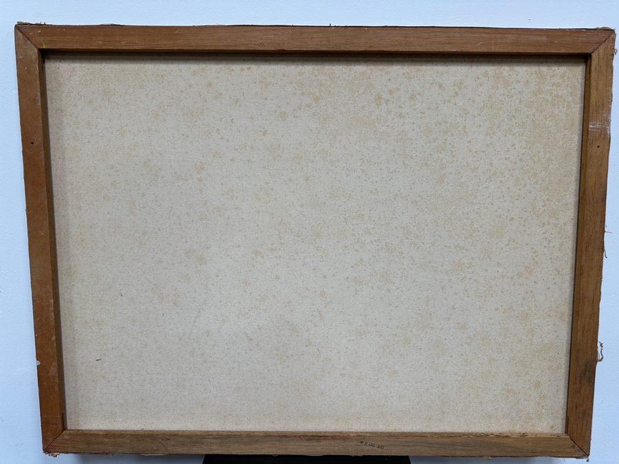 Just Added - Gerrit Greve (1948-2024, Cardiff by the Sea, CA) Original Acrylic Painting On Canvas Signed Lower Right 40' X 30' Estimate $1,200 - $1,500 [Photo 6]