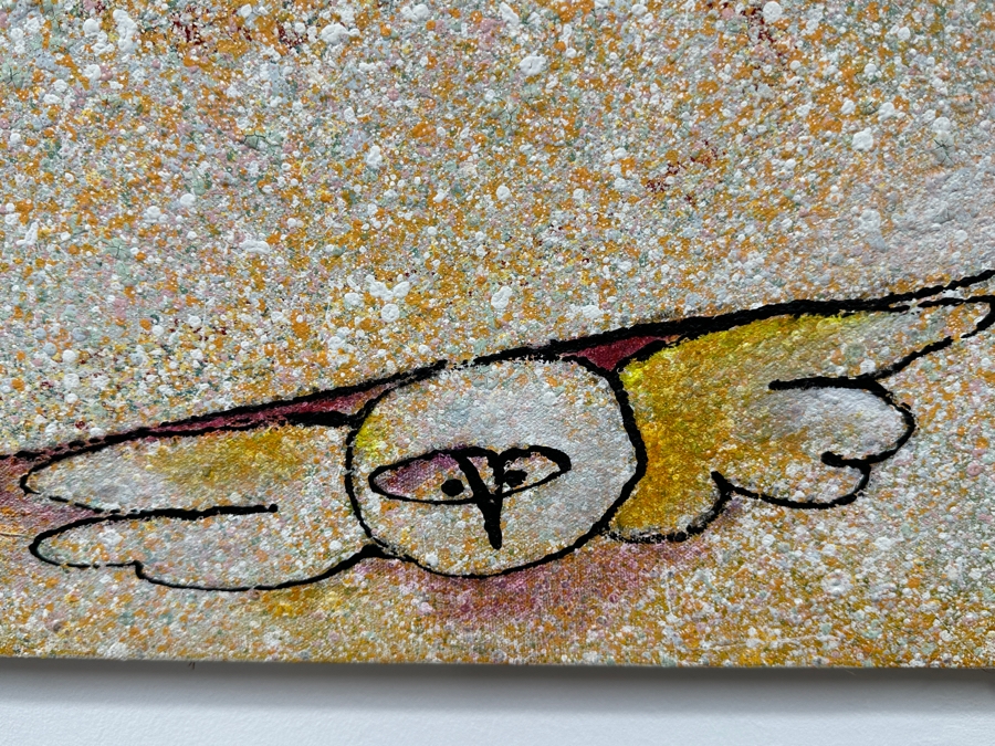 Just Added - Gerrit Greve (1948-2024, Cardiff by the Sea, CA) Original Acrylic Painting On Canvas Signed Lower Right 40' X 30' Estimate $1,200 - $1,500 [Photo 3]