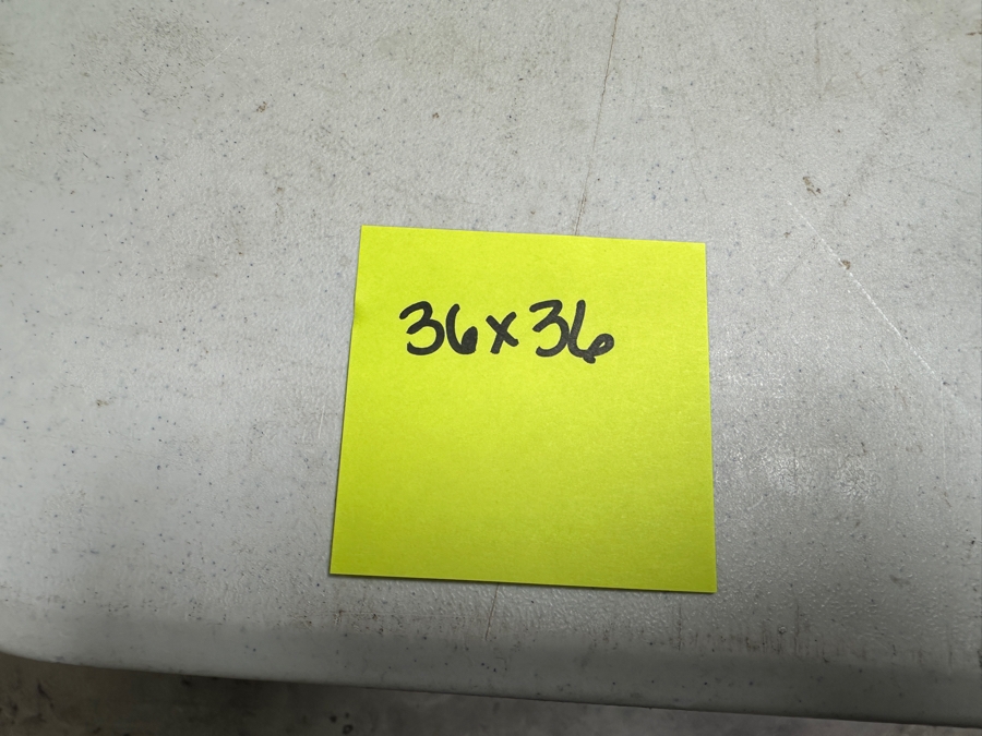 Gerrit Greve (1948-2024, Cardiff by the Sea, CA) Original Acrylic Painting On Canvas Titled 'Underwater' 2021 Signed Lower Left And Verso 36' X 36' Estimate $1,296 - $1,620 [Photo 8]