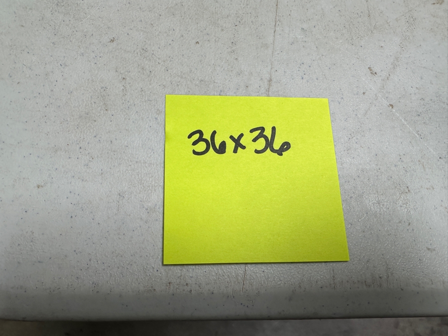 Gerrit Greve (1948-2024, Cardiff by the Sea, CA) Original Acrylic Painting On Canvas Titled 'Voyage 113' 2013 Signed Verso 36' X 36' Estimate $1,296 - $1,620 [Photo 7]