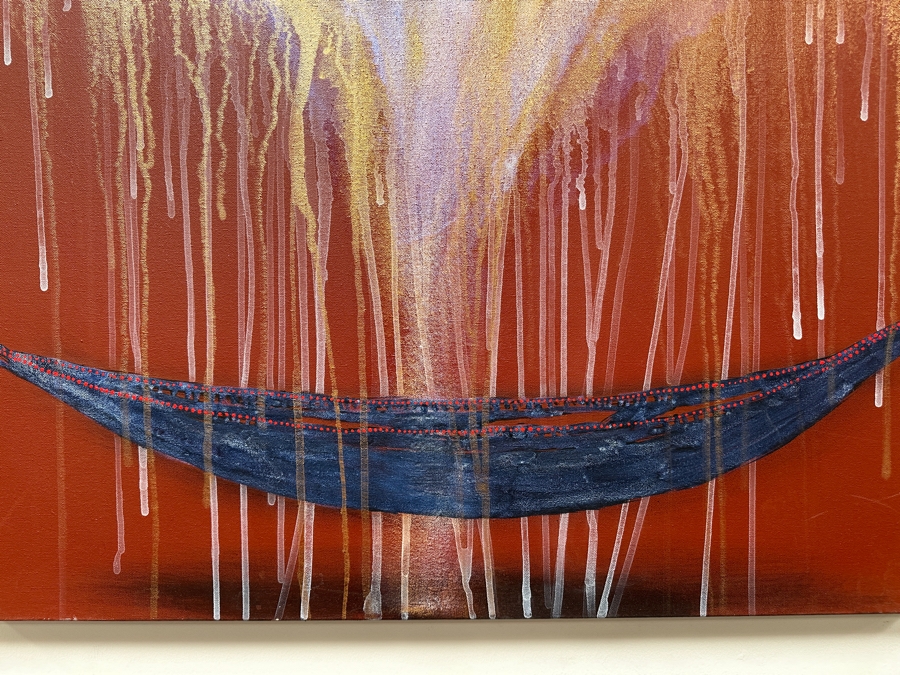 Gerrit Greve (1948-2024, Cardiff by the Sea, CA) Original Acrylic Painting On Canvas Titled 'Voyage 113' 2013 Signed Verso 36' X 36' Estimate $1,296 - $1,620 [Photo 3]