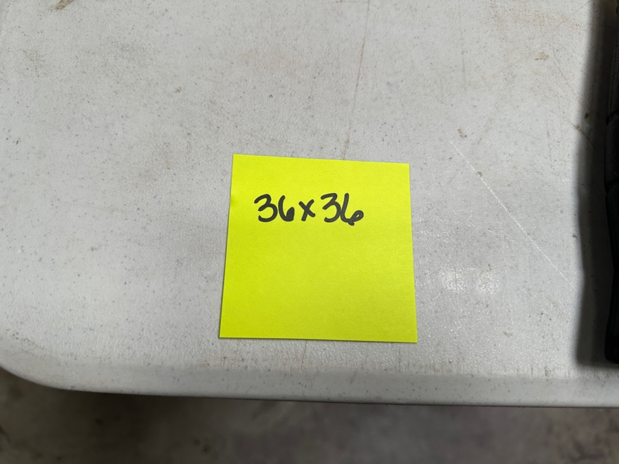 Gerrit Greve (1948-2024, Cardiff by the Sea, CA) Original Acrylic Painting On Canvas Titled 'Love Letter Heart'  Signed Lower Right 36' X 36' Estimate $1,296 - $1,620 [Photo 9]