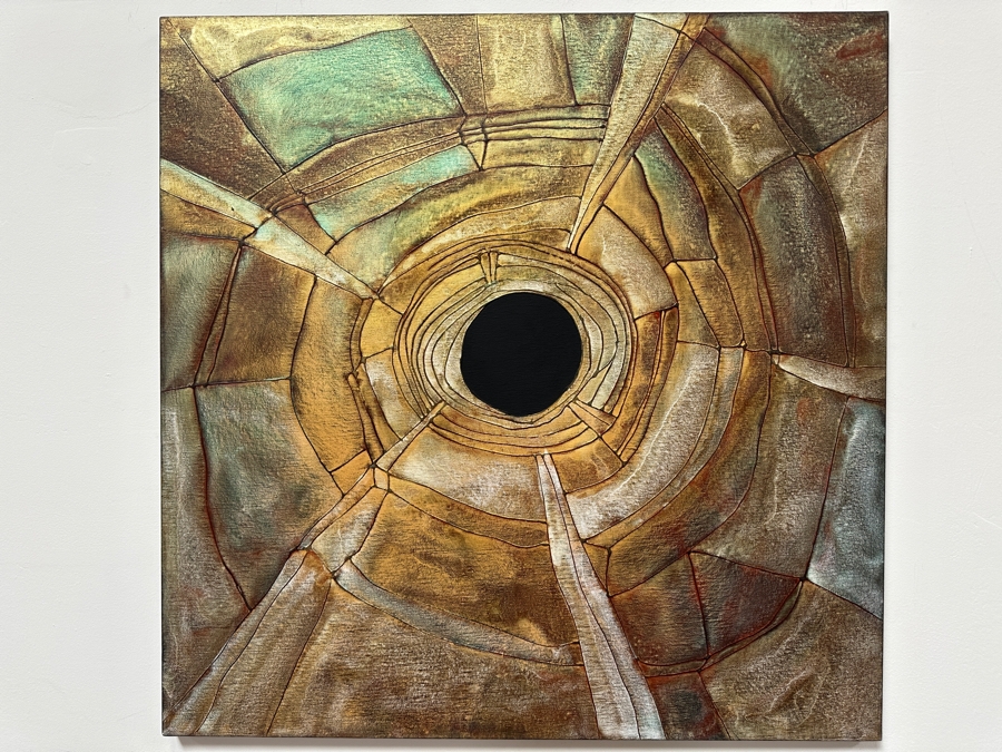 Gerrit Greve (1948-2024, Cardiff by the Sea, CA) Original Acrylic Painting On Canvas 2010 Signed Verso 36' X 36' Estimate $1,296 - $1,620 [Photo 2]