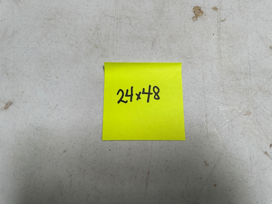 Gerrit Greve (1948-2024, Cardiff by the Sea, CA) Original Acrylic Sand Painting On Canvas 2009 Signed Verso 24' X 48' Estimate $1,152 - $1,440 [Photo 7]