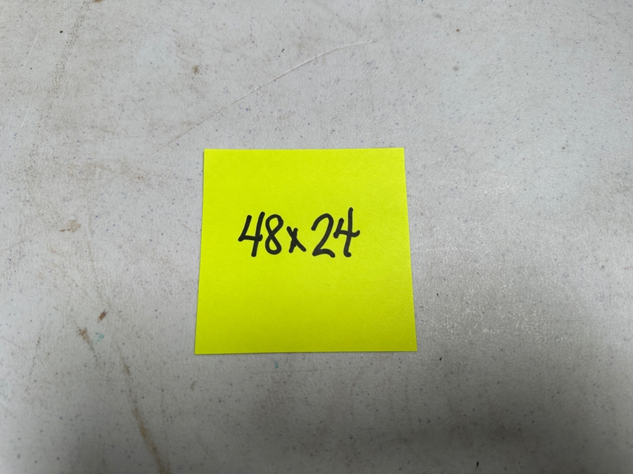 Gerrit Greve (1948-2024, Cardiff by the Sea, CA) Original Acrylic Painting On Canvas Titled 'Spirit Boat I' 2007 Signed Verso 48' X 24' Estimate $1,152 - $1,440 [Photo 8]